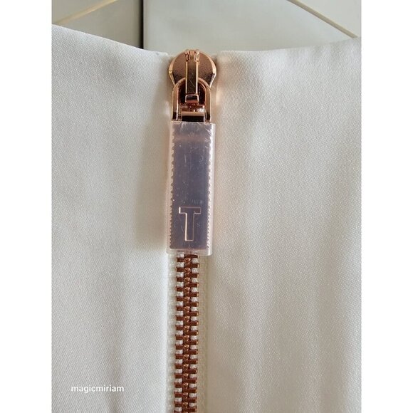 BNWT Ted Baker London Gilith Chelsea Bow Shoulder Dress - Picture 14 of 15